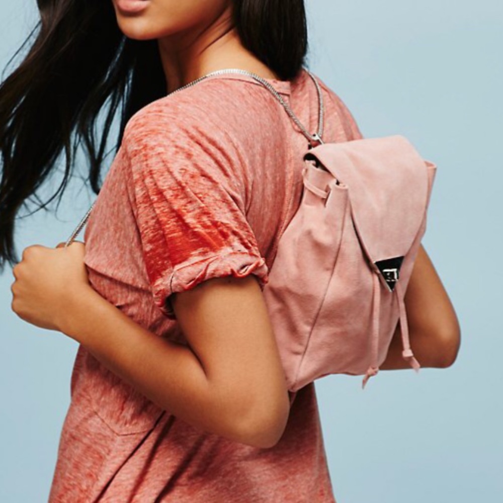 LAST ONE⚡️NEW SUEDE BACKPACK SOLD BY FP
